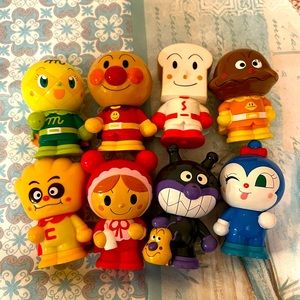 Anpanman vinyl dolls